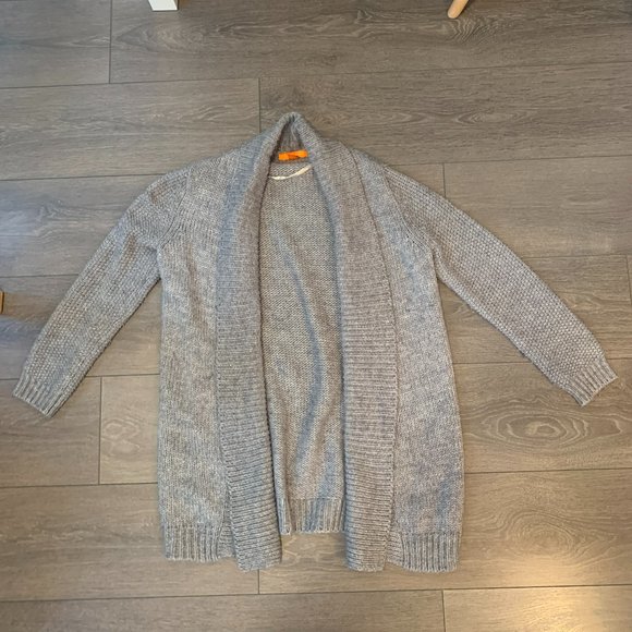 Joe Fresh Grey Knit Long Cardigan (Small) - Picture 1 of 4